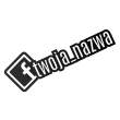 Naklejka FACEBOOK